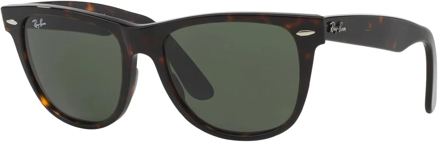 Ray-Ban RB2140 Original Wayfarer Classic Square Shape Sunglasses Bundle with VISIOVA Accessories - Casual Sunglasses