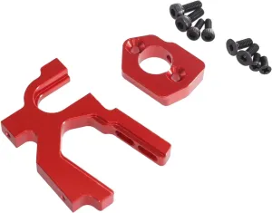 RC Car Repair Kit for Wltoys 1/14 144001 144002 144010 1/12 124016 124017 124018 124019 LC for Racing 1/14 RC Car Adjustable Motor Fixed for Seat Upgrade Accessories(Red)