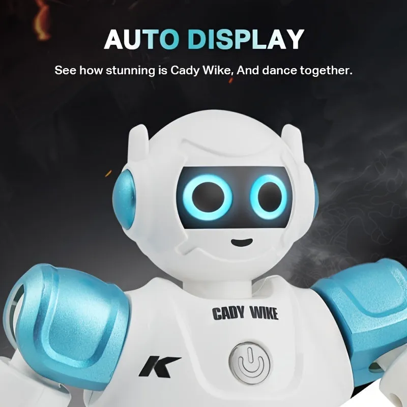 RC Robot Toys for Kids - Remote Control Gesture-Sensing, Programmable Dancing, Walking, Singing Intelligent Robot, Rechargeable, for 8  Years