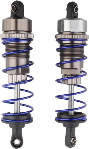 Rc Shock Absorber 2pcs 92mm 1/10 Metal Shock Absorber Damper Gray For RC Car Crawler Replace Truck Spare Accessories Parts Accessory Upgrade Replace Use