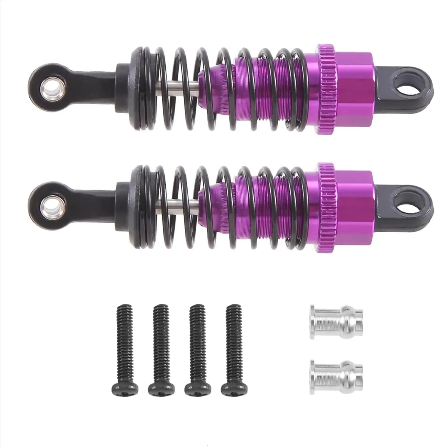 Rc Shock Absorber For WLtoys A959 A969 K929 For Hpi For Hsp For Traxxas For Tamiya 1/18 2 Pcs Oil Adjustable 65Mm Shock Absorber Damper Rc Car Parts Replacement