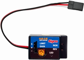 RC Car Gyro Module 4-6V Mini Gyro Stabilizer Automatic Stability Control Gyro Sensitivity Adjustable R484 Analog SMM System for HBX 16889A WPL D12