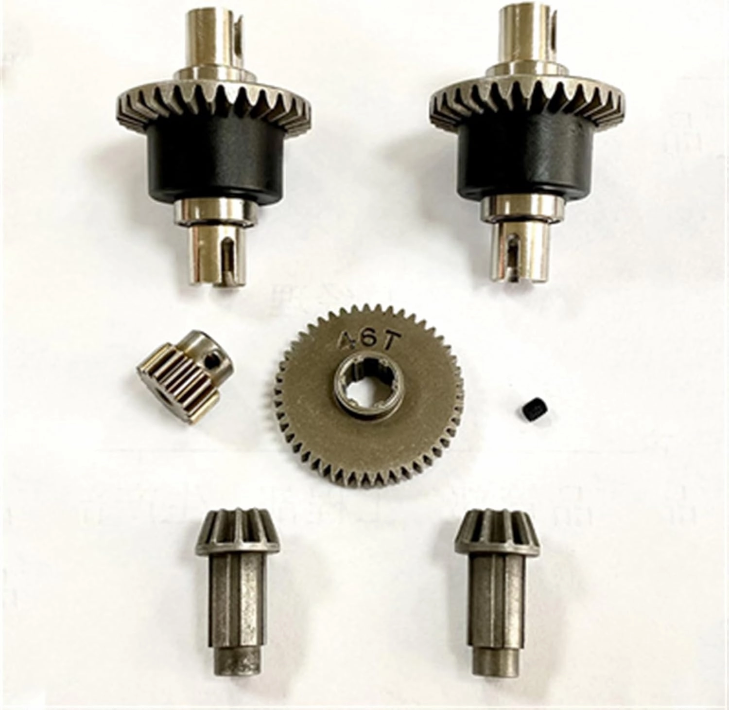 RC Car Part, for JJRC Q130 1/12 RC Car Metal Differentiator Kit Spare Part Replacement for JJRC Q130 1/12 RC Car Accessories Part
