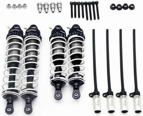 RC Car Shock Absorber, For ZD-Racing 1/7 RC Car Metal Adjustable Hydraulic Shock Absorber Set Replacement For ZD-Racing 1/7 EX07 Car Upgrade Accessoreis