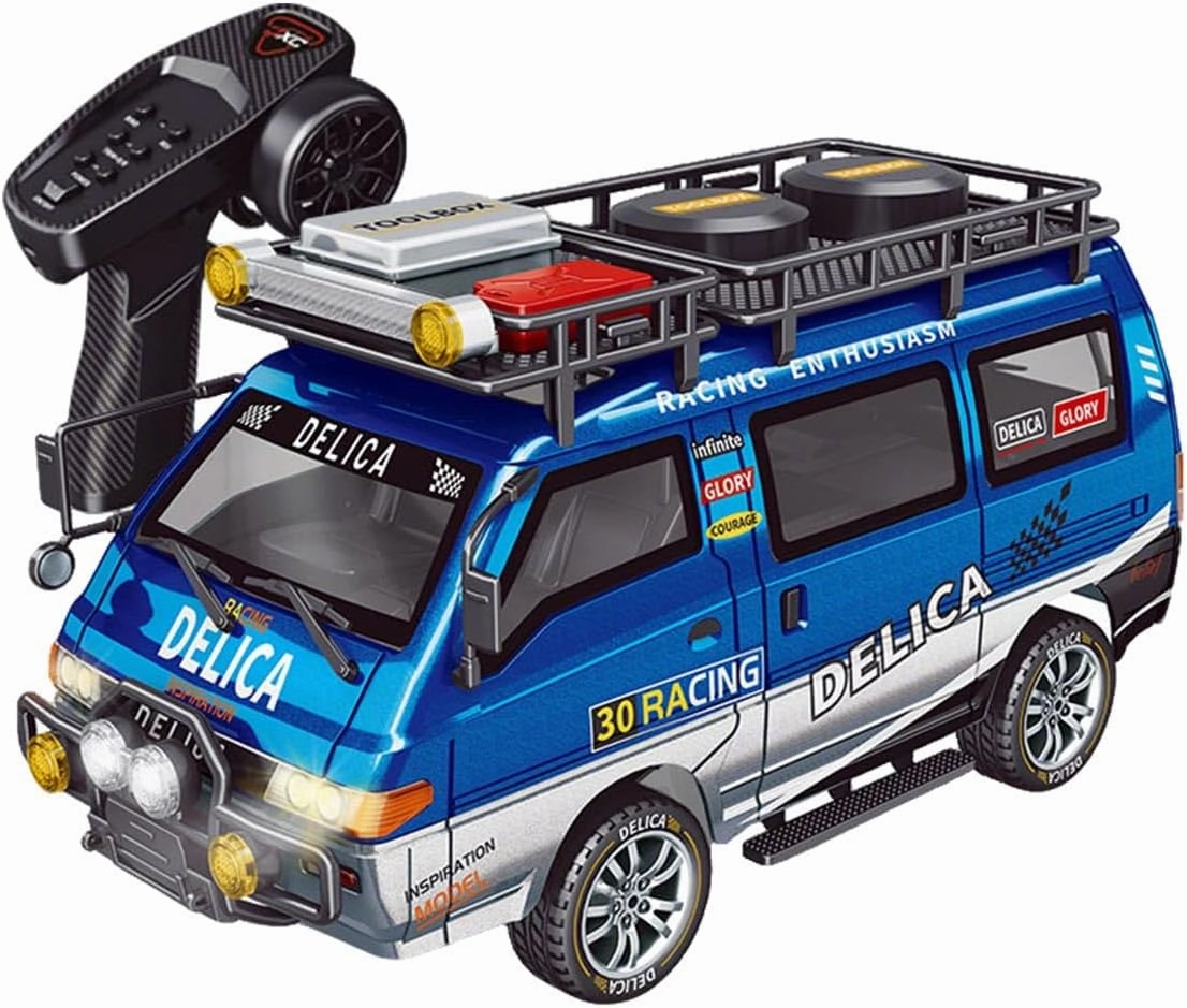RC Drift Car for Adults, Indoor RC Buggy Rock Climbing Vehicle, 4WD RC Truck with Proportional Control, LED Headlights, Car Gifts for Adults
