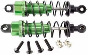 Rc Shock Absorber For HPI For HSP For Tamiya CC01 1/10 2Pcs Aluminum Oil Adjustable Shocks 85mm RC Tracked Vehicle Parts Accessories Upgrade Replacement Use(Green)