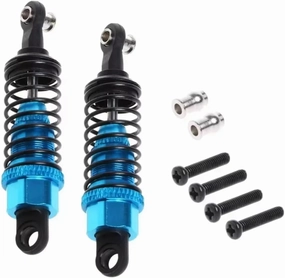 Rc Shock Absorber For Wltoys A959 A969 A979 K929 For HPI For HSP For Losi For Tamiya 1/18 2Pcs Oil Adjustable 65mm Shock Absorber Damper RC Car Parts Replacement