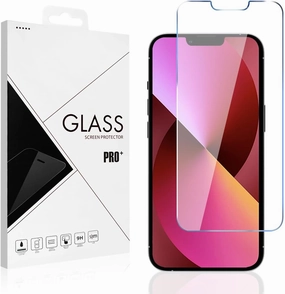 Reiko [3-Pack Screen Protector Super Durable Glass for iPhone 13 Mini 5.4 Inch 2.5D Clear
