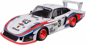 Resin Car Vehicle Model Fit for Porsche 935/78 1978 Le Mans No.43 1 18 White Alloy Car Model Decoration Toy Gift Display Festive Deluxe Gift