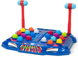 Retro Arcade: Electronic Smash-A-Mole - Tabletop Game, Moles Light Up, 4 Playing Modes, 1-2 Players, Ages 6 
