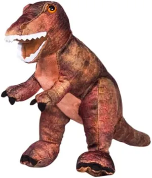 Rex The T-Rex 8 inch Plush Dinosaur Soft Stuffed Animal Toy for Kids Toddlers Boys Girls Realistic Jurassic Prehistoric Dino Cuddly Plush Gift for Birthday Christmas Holidays