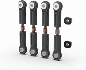 RIAARIO XTS-066 Adjustable Upper Suspension Arm Link Set (Upgrade) for 1:10 Rally Car