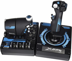 Saitek Pro X-56 Rhino H.O.T.A.S. Video Game Flight Controller for PC (SCB432210002/01/1)
