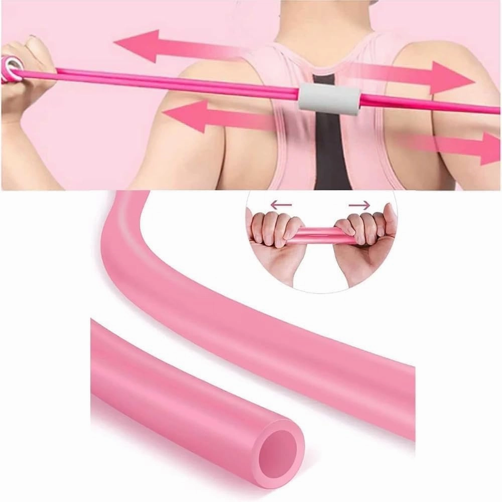 Saludea Resistance Band, Saludea Figure 8 Resistance Band with Handles, for Back and Shoulder Stretch Women & Men