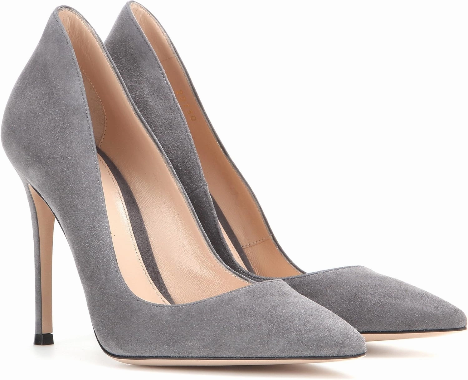 SAMMITOP Women's 100mm High Heel Pumps Slip-on Pointed Toe Sexy Dress Shoes