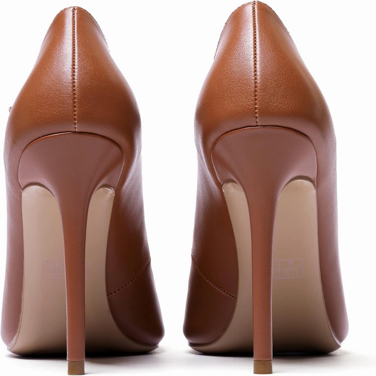 SAMMITOP Women's Pointed Toe Mary Jane Pumps High Heel Shoe with Ankle Strap