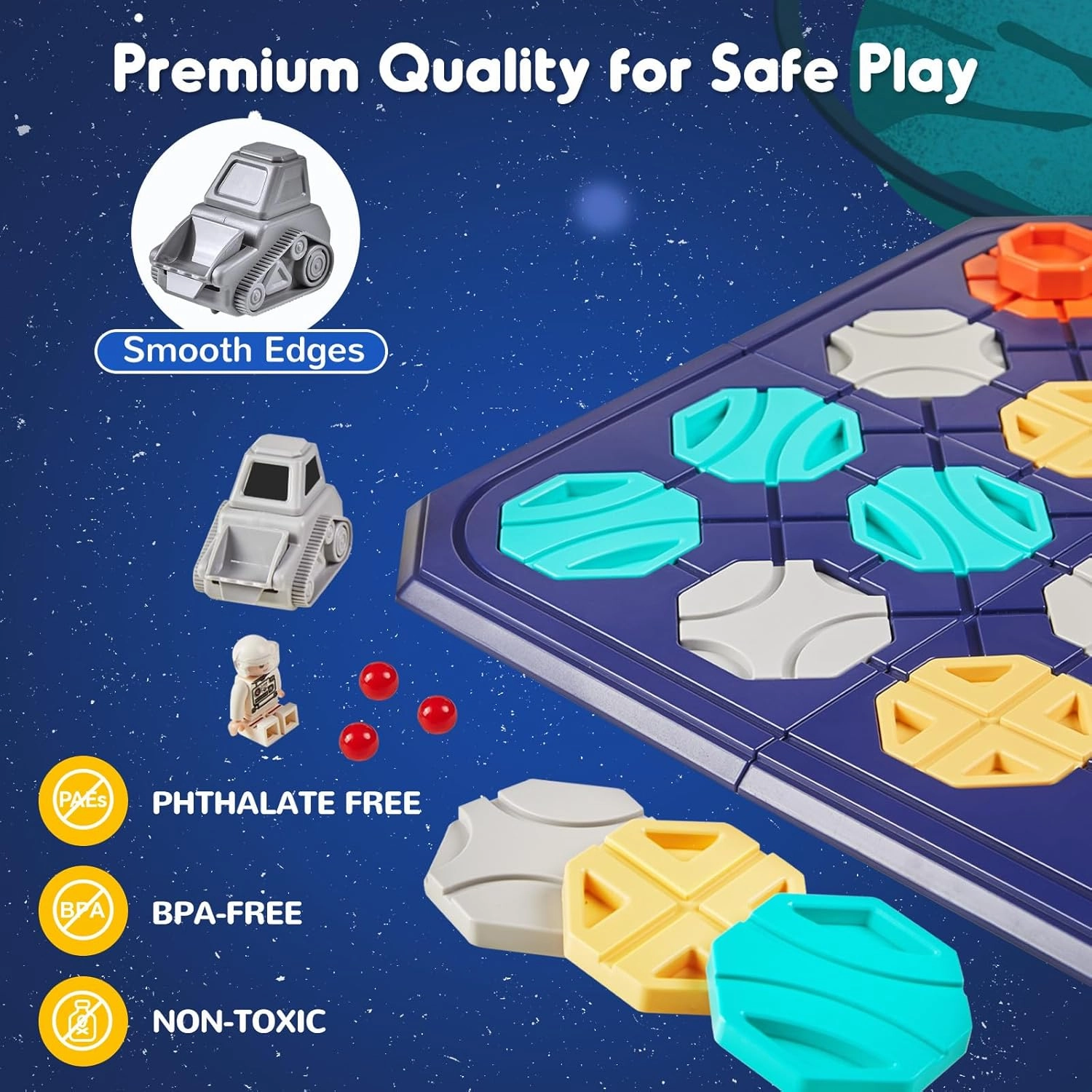 SGILE 24 PCS Road Builder Puzzle Board Game for Kids Age 3-10, Toddler STEM Logical Brain Teaser Maze Race Track Car Play Set Birthday Gift, Preschool Interactive Toys for Boys Girls 3 4 5 6 Year Old