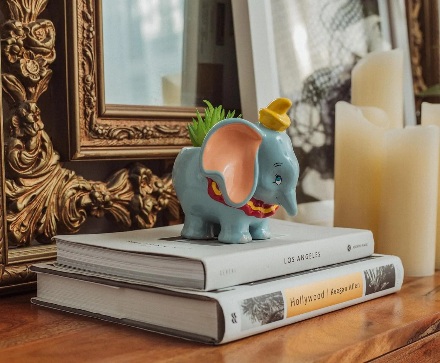 Silver Buffalo Disney Dumbo Standing Mini Ceramic Planter