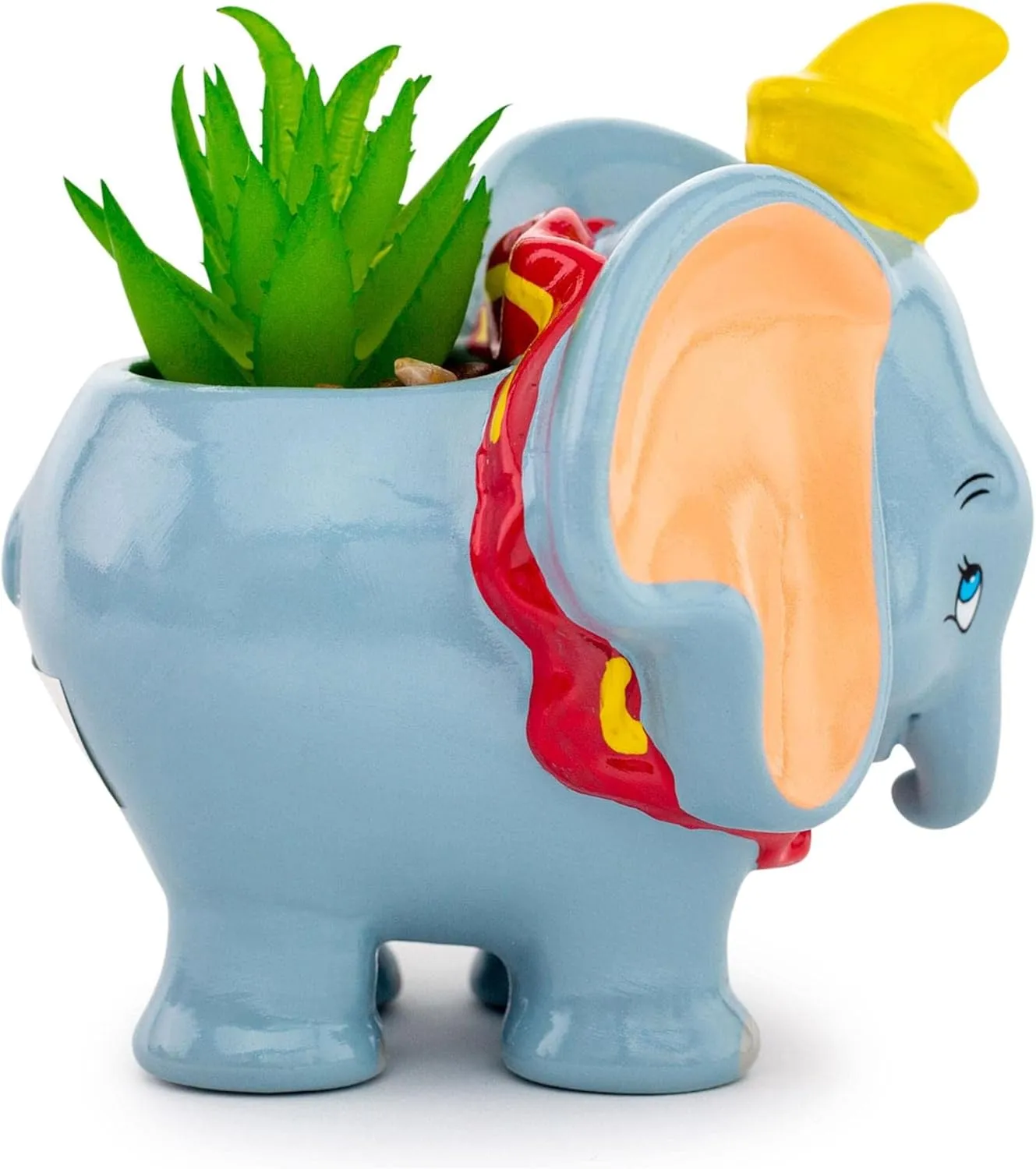 Silver Buffalo Disney Dumbo Standing Mini Ceramic Planter
