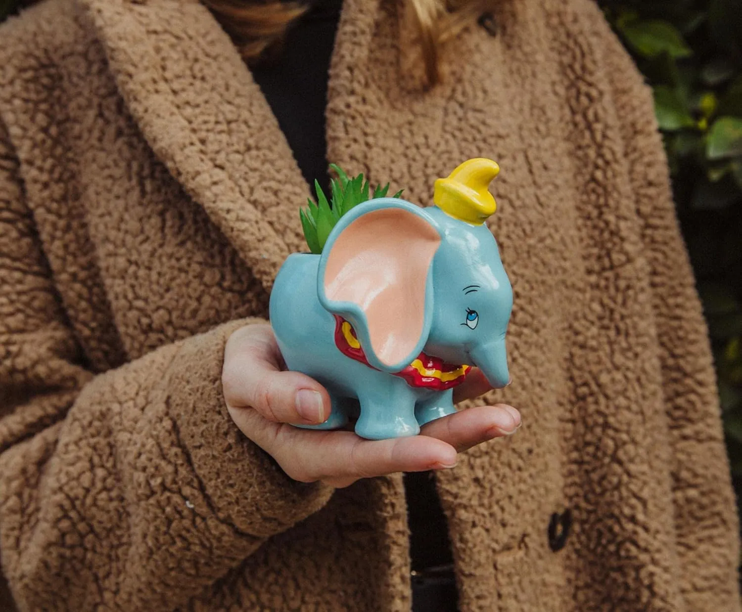 Silver Buffalo Disney Dumbo Standing Mini Ceramic Planter