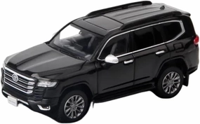 Simulation Car Model 1:64 for Land Cruiser Ja300w Off-Road Simulation Alloy Car Model Home Decoration Metal Ornaments Mini Vehicles Toys(Black)