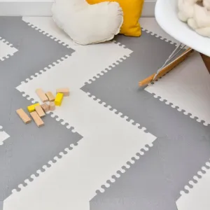 Soft Non-Toxic Baby Play Mat | Toddler Playmat | 72 Pcs 51.2 in x 64 in | Colorful Jigsaw Puzzle PlayMatFoam Floor Mats for Kids & Babies | EVA Foam Interlocking Tiles for Gym, Nursery, Playroom
