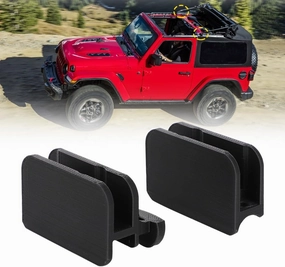 Soft Top Front Side Bow Latch For Jeep Sunrider Bracket Lock Replacement Parts Left & Right -Upgrade to Harder and More Durable Materials
