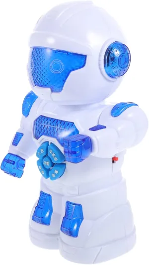 Sosoport Interactive Robot Toy Flashing Lights Perfect for Boys Simulation Robot Model for Boys and Girls Creative Plaything