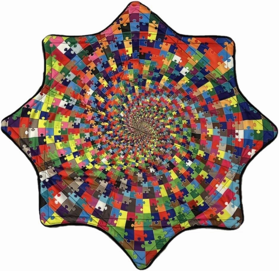 Spark Flow Star - 28" Diameter - Rechargeable Multi-Colored LED Lights - 3 Modes (Eternal Pieces)