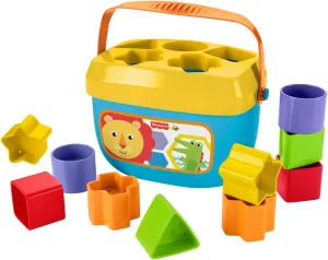 Stacking Toy Baby’s First Blocks Set of 10 Shapes for Sorting Play for Infants Ages 6  Months