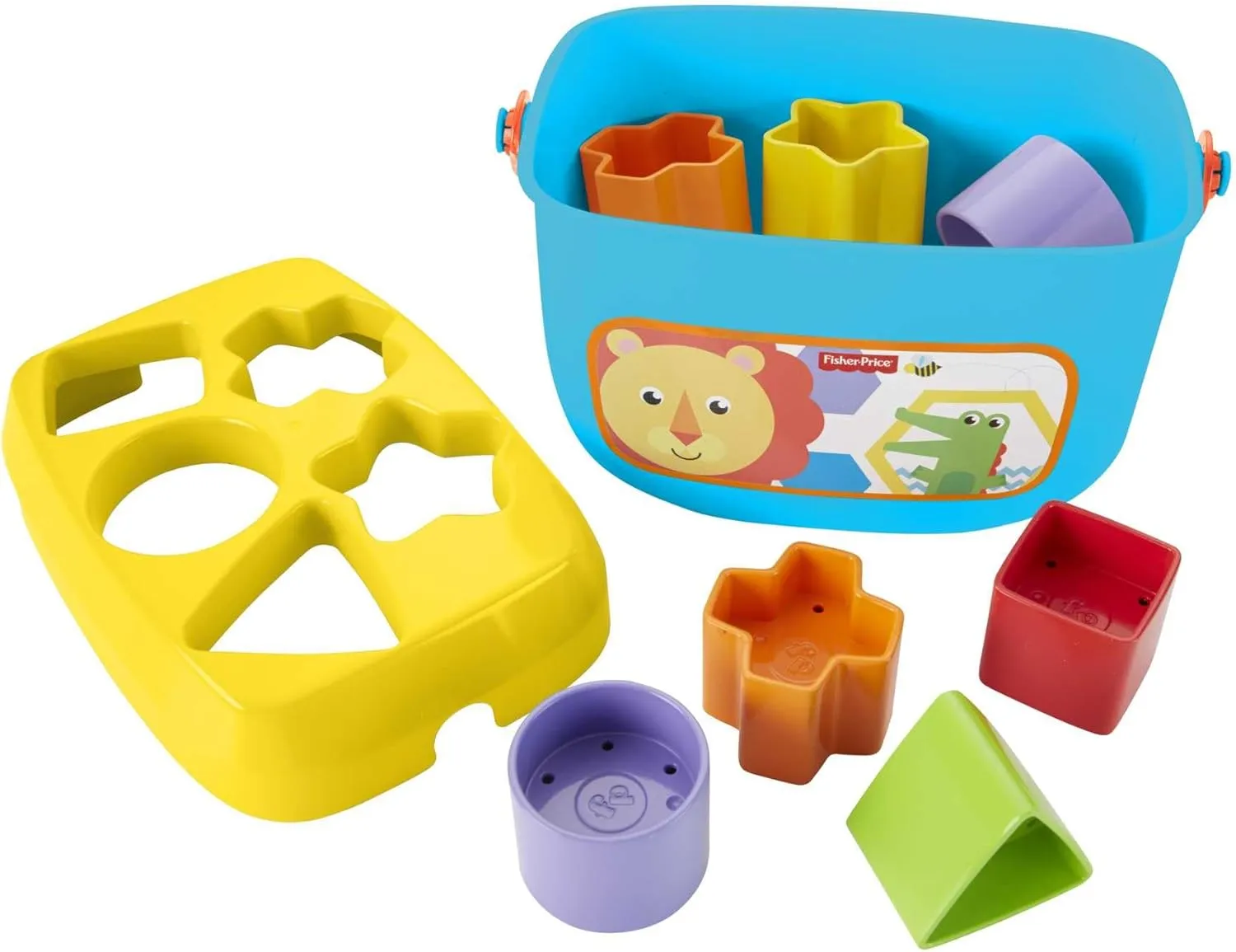 Stacking Toy Baby’s First Blocks Set of 10 Shapes for Sorting Play for Infants Ages 6  Months