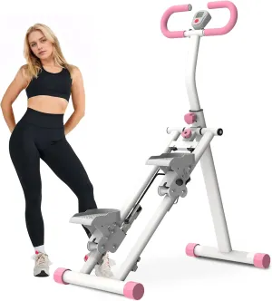 Stair Stepper for Home,Vertical Climber Machine Pro Series,Full-Body Cardio Workout Equipment with Adjustable Handlebar & Stable Frame - Home Gym Stair Stepper for Low-Impact Exercise