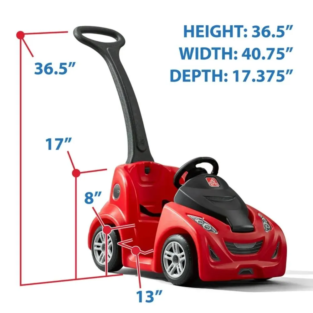 Step 2 Push Around Buggy GT - Red