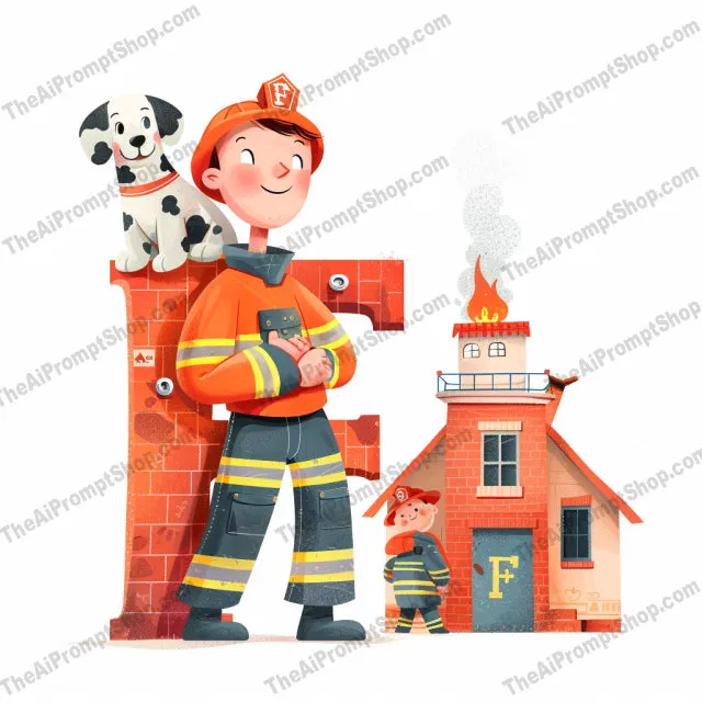 Storybook Alphabet Letters AI MidJourney Image Prompt, 9166