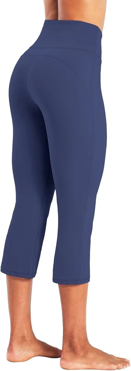 Sunzel High Waist Mini Flared Leggings for Women, Tummy Control Casual Flare Yoga Pants for Yoga Workout Gym