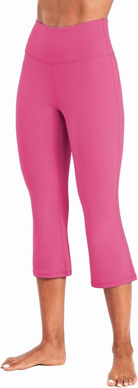 Sunzel High Waist Mini Flared Leggings for Women, Tummy Control Casual Flare Yoga Pants for Yoga Workout Gym
