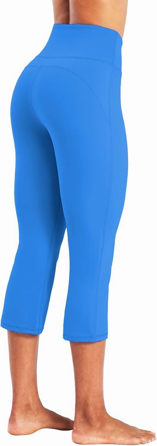 Sunzel High Waist Mini Flared Leggings for Women, Tummy Control Casual Flare Yoga Pants for Yoga Workout Gym