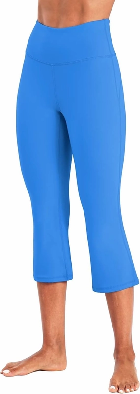 Sunzel High Waist Mini Flared Leggings for Women, Tummy Control Casual Flare Yoga Pants for Yoga Workout Gym