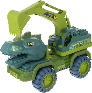 SUPVOX 1 Set Cartoon Dinosaur Pull Back Car for Fun Sliding Plaything for Parent Interaction Compact Design for Easy Grasp and Carry Realistic Appearance