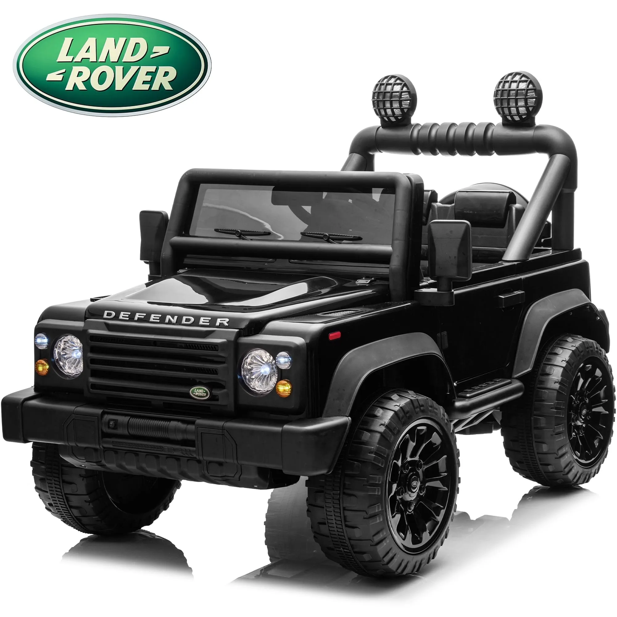 SUSIELADY 24V Kids Ride on Car, Licensed Land Rover Defender Volta 5008, with 17" Width Seat, Remote Control, Bluetooth, MP3, Music, for Kids Aged 3 