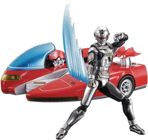 TAMASHII NATIONS - Space Sheriff Gavan - Space Sheriff Gavan & Sybarian, Bandai Spirits Chogokin Figure