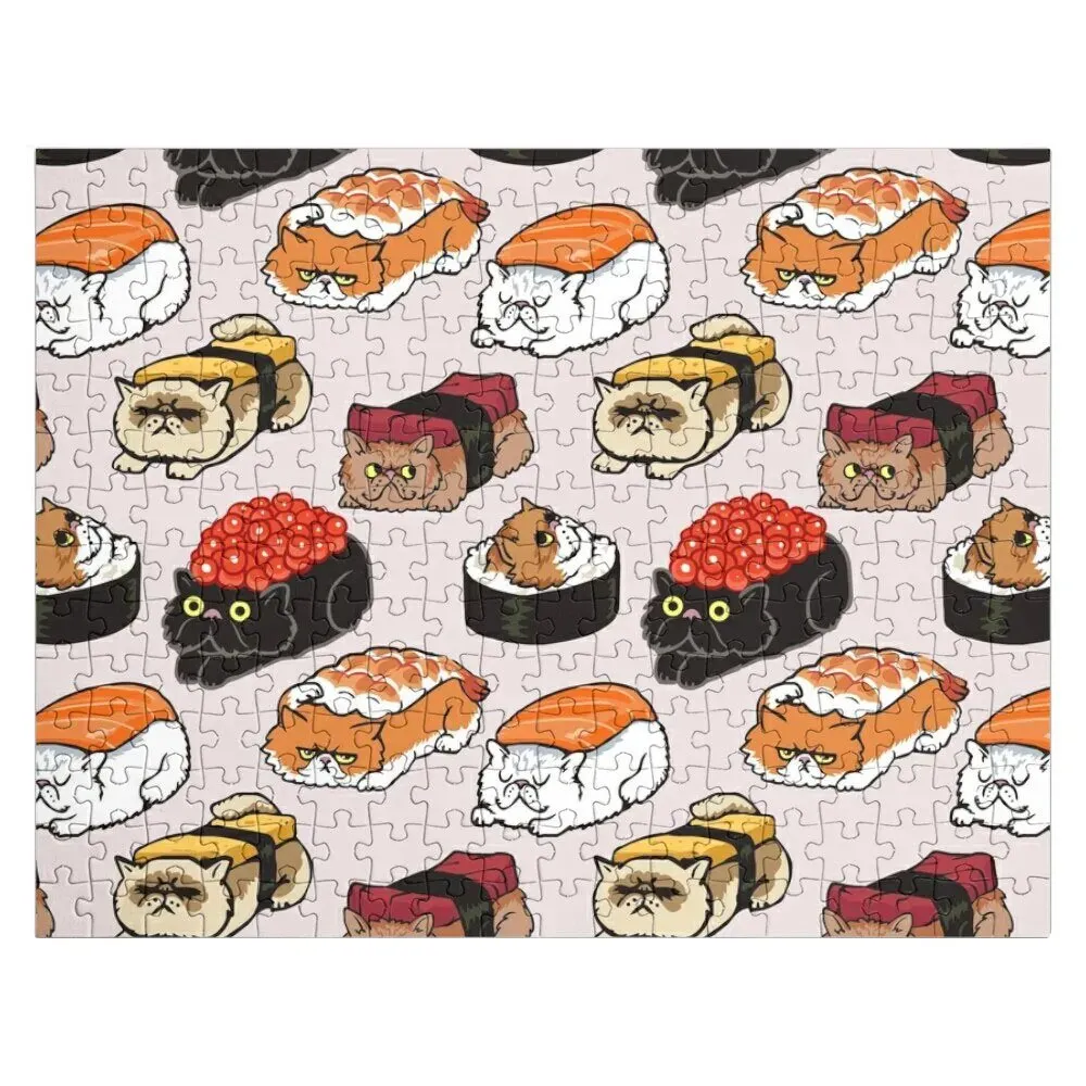 Tasty Sushi 'Cute Persian Cat' Jigsaw Puzzle