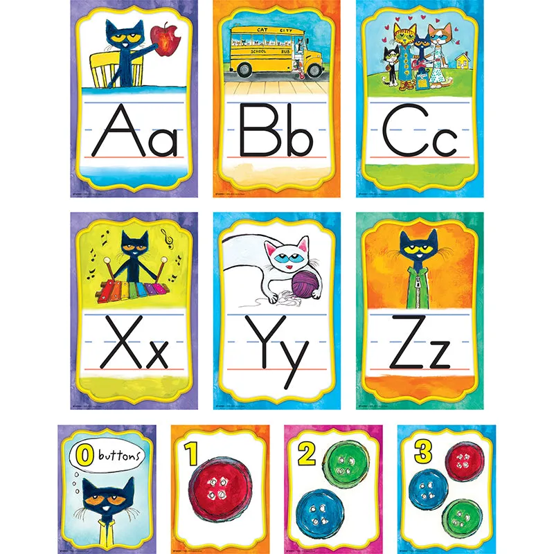Teacher Created Resources Pete the Cat® Alphabet Bulletin Board Set