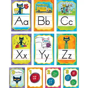 Teacher Created Resources Pete the Cat® Alphabet Bulletin Board Set