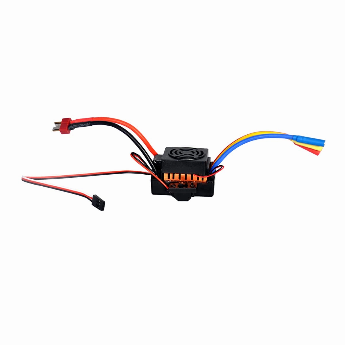 TEHAUX Motor Controller 60a Esc 5.8v/3a Bec Mini Size Controller for 1/10 Car Truck Models