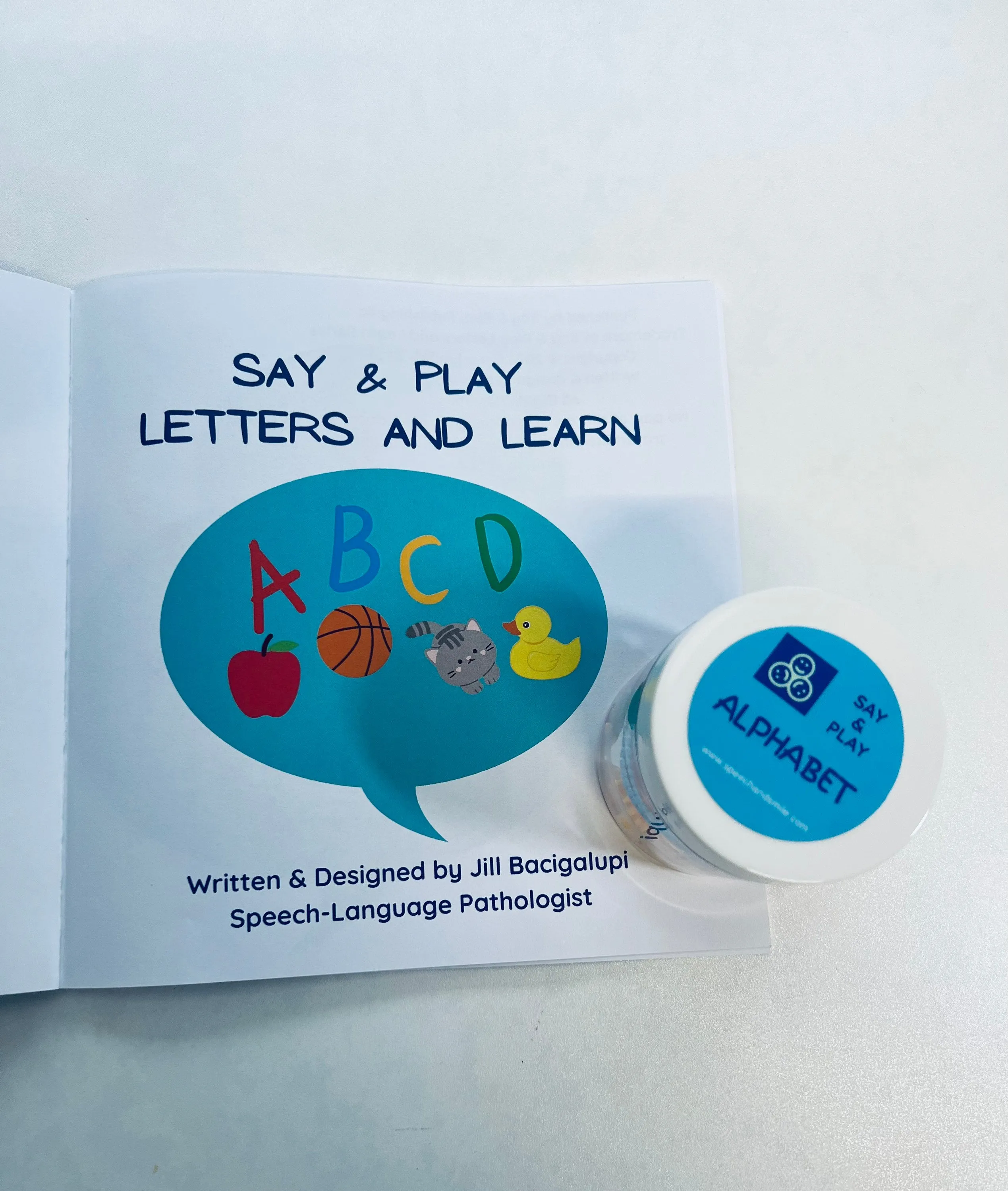 The Alphabet Book with Objects-Alphabet Objects-Learn the Alphabet