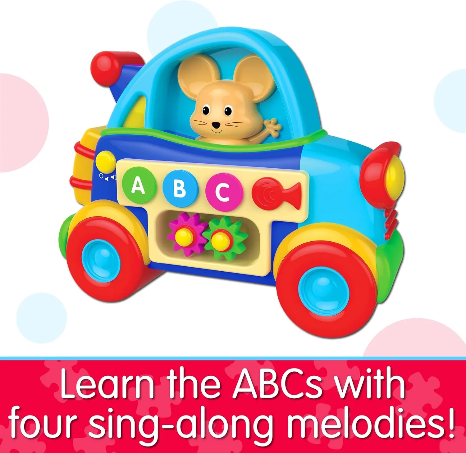 The Learning Journey Early Learning Vehicles - ABC Auto - Sing-Along Electronic Educational Toddler Toy That Teaches ABCs - Toys & Gifts for Boys & Girls Ages 18  Months