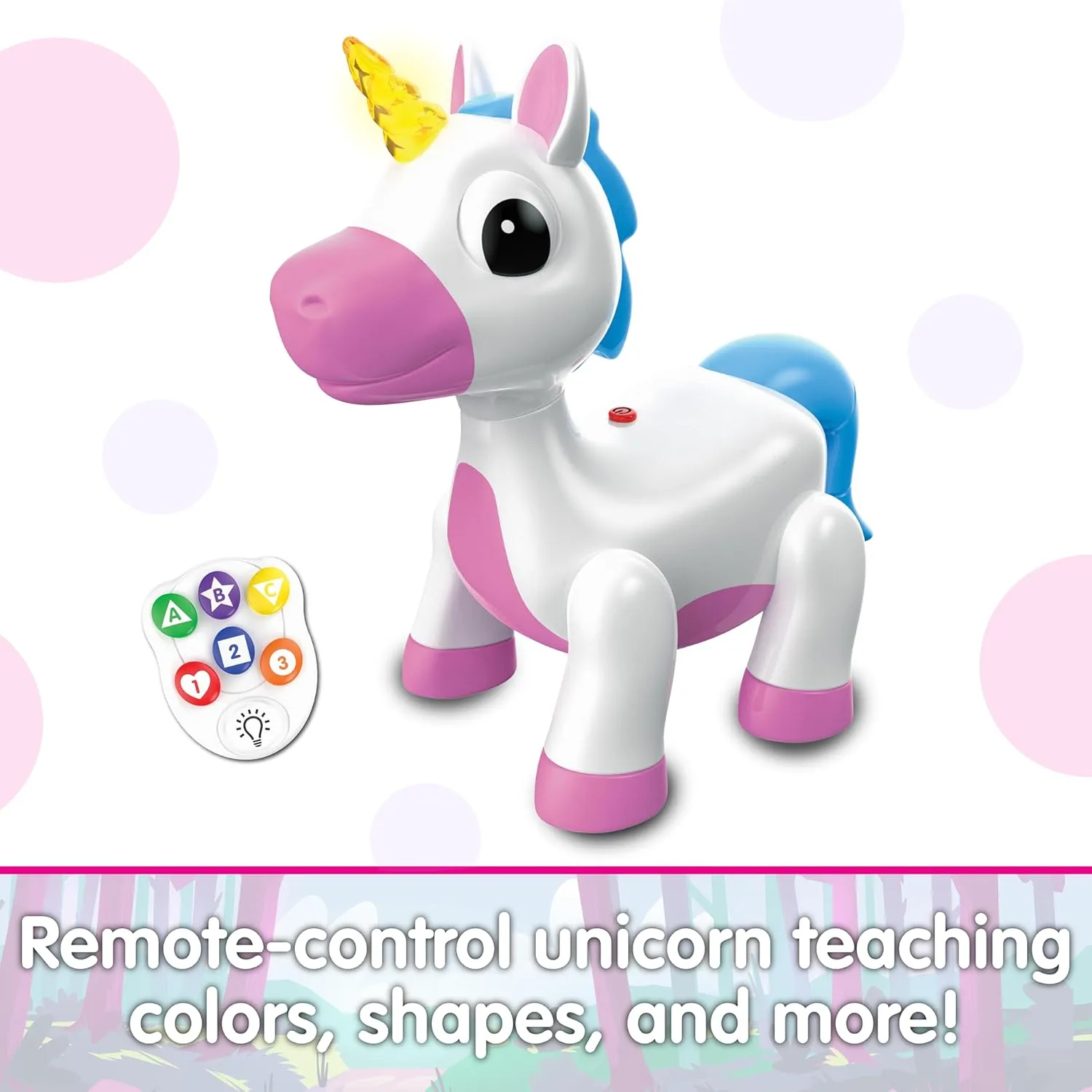 The Learning Journey Play & Learn - Infrared Remote Control Dancing Unicorn - Unicorn Toys for Girls - Toddler Toys for Children Ages 2  Years - Award Winning Toys