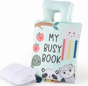 The Peanutshell Busy Book – Interactive Book Toys for Infants & Toddlers 1-2-3-4, Educational Gift Travel Montessori Busy Board for 1 Year Old Girls & Boys, Learning Toys for Toddlers 2-4 Years