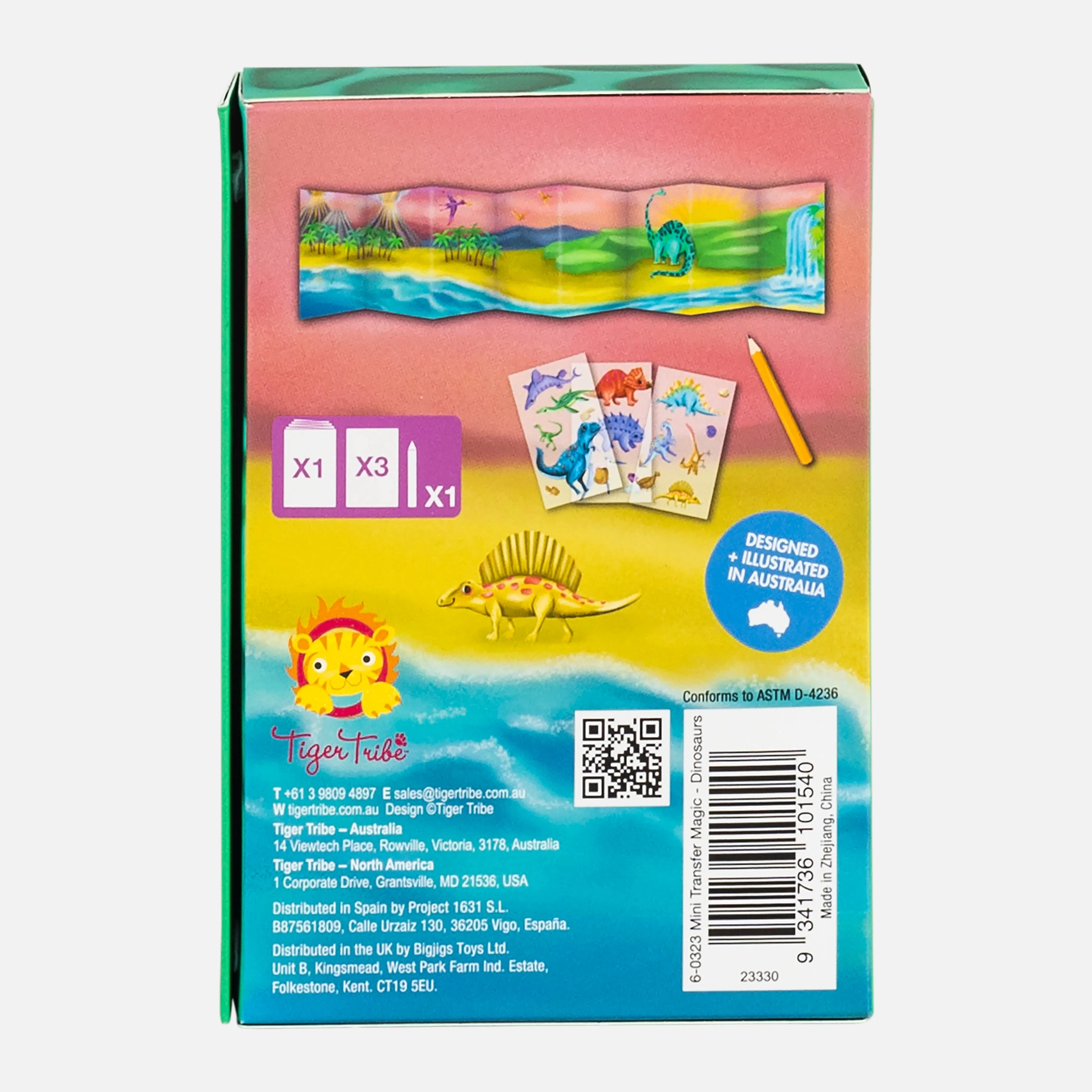 Tiger Tribe | Mini Transfer Magic - Dinosaurs